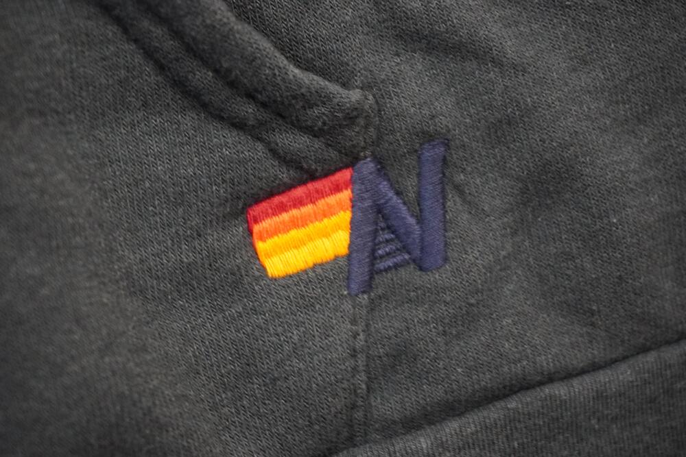 Aviator Nation Hoodie Mens XL Blue Full Zip Stripe TPG Logo Fleece USA - Picture 4 of 15